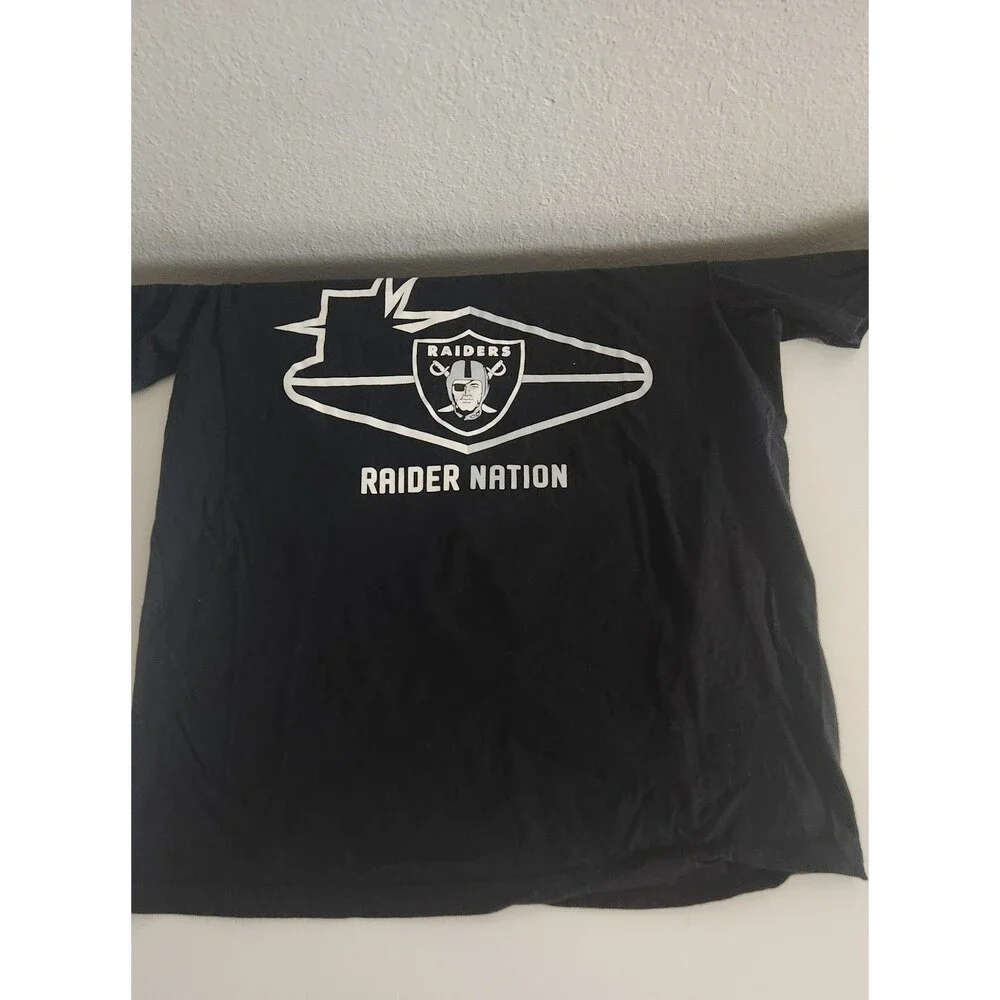 The Nike Tee RAIDER NATION Las Vegas Raiders T-Shirt Men's Size M
